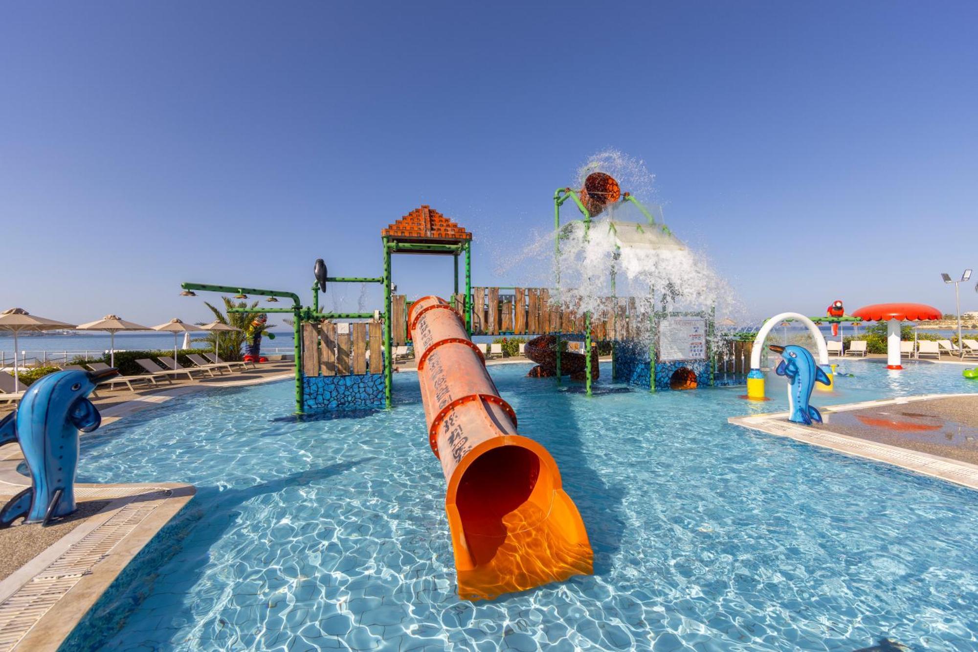 Kapetanios Aqua Resort Coral Bay Exteriör bild